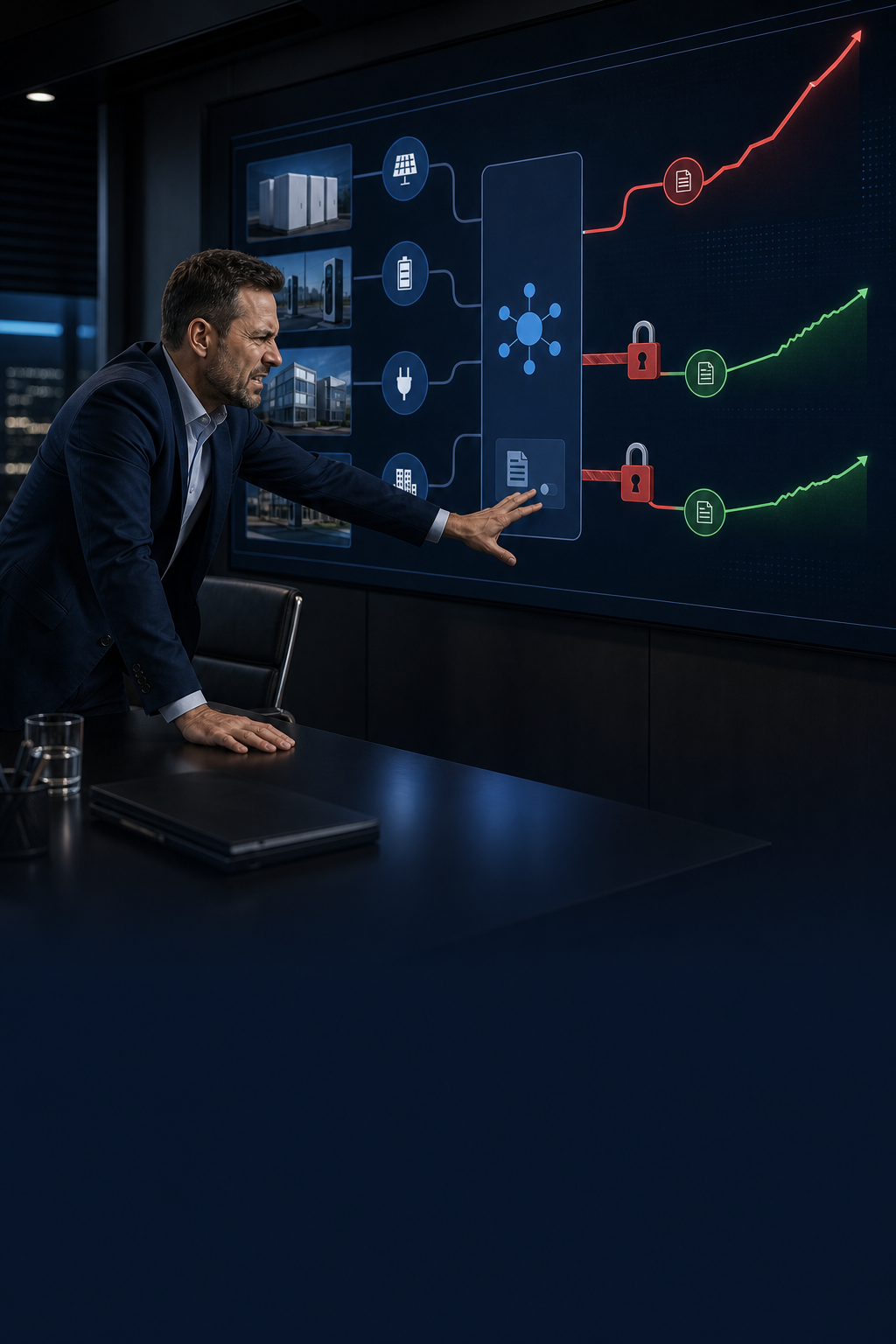 A frustrated installation company owner sees his portfolio trapped in one platform while two better-performing market routes remain locked.